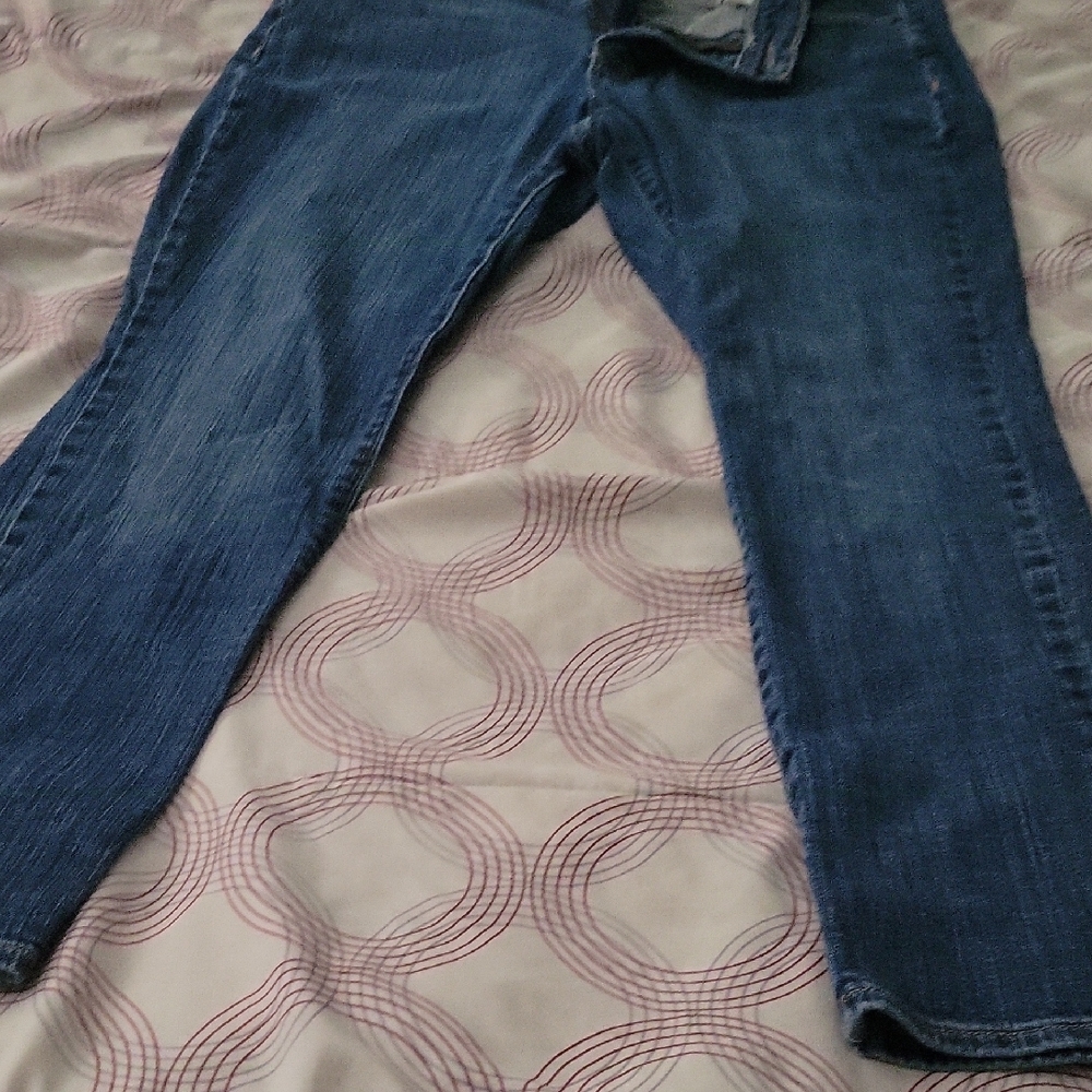 Old Navy Blue Straight Leg Jeans